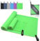 Leeyunbee Mikrofaser Handtuch 2er Set - 160 x 80 cm Badetuch Groß + 80 x 40 cm Klein Handtuch, Schnelltrocknend Sporthandtuch, Kompakt Microfaser Handtücher, als Reisehandtuch, Strandtuch (Grün)