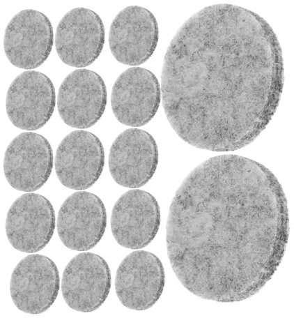 HOMOCONO 100stücke Aromatherapie Pads Rundes Nachfüllset Für Duftanhänger Aus Faserigem Baumwollvlies Geeignet Für Ätherische Öle Praktische Austauschkissen Für Aromatische Diffusoren