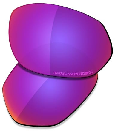 Saucer Premium Replacement Lenses for Oakley Wire Tap 2.0 RX OX5152 56mm Eyeglasses High Definition - Midnight Sun Polarized