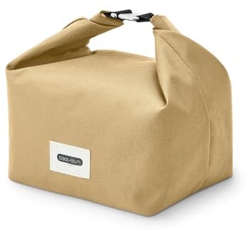 BLACK + BLUM - Lonchera aislada, fabricada con PET reciclado y sin BPA, 6,7 litros, arcilla
