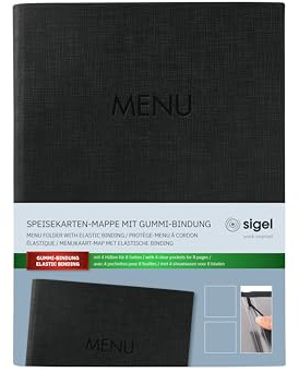 SIGEL Menu Cover 17.50 x 24.50 cm