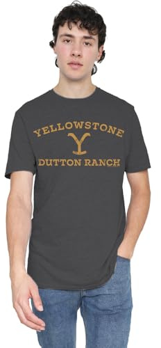 Yellowstone Unisex Yellowstone Arched Logo Unisex T Shirt T-Shirt