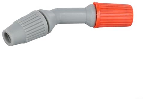 Niceminiwall Boquilla de pulverización ajustable Cono de deshierbe Piezas de repuesto 3L5L8L Cabezal de pulverización Cabezal de pulverización redondo Cabezal de pulverización estándar (Naranja)