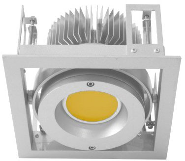 CLE Kardan Einbauleuchte YK1 für Fortimo DLM LED 1100-3000 Lumen weiss