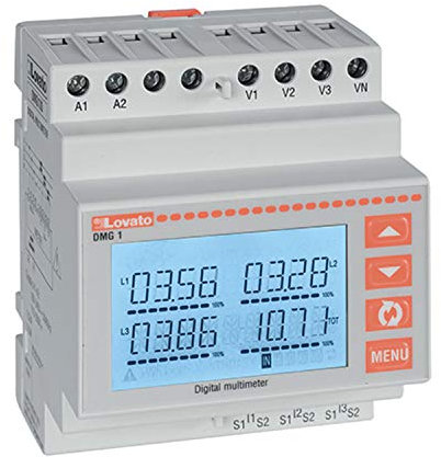 LOVATO DMG100 - MULTIMETRO LCD MODULARE 4U