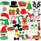 KUUQA 39-teiliges Set für Weihnachten, Fotostochen, Dekoration, Zubehör