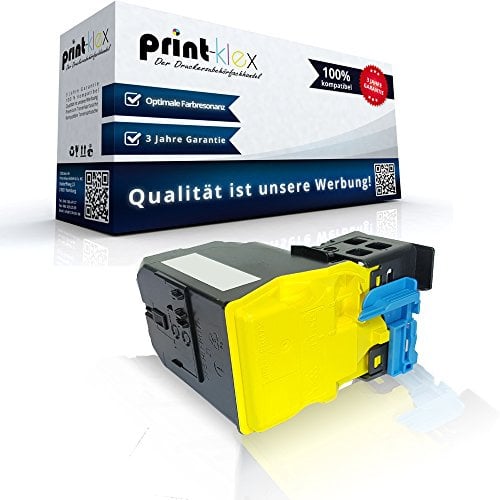 Print-Klex Tonerkartusche kompatibel für Konica Minolta Bizhub C35 35P A0X5252 TNP-22 Y TNP 22 Y TNP22Y Yellow Gelb - Office Print Serie