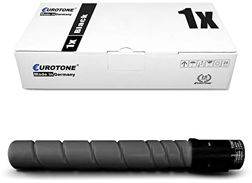 1x Eurotone Toner für Konica Minolta C364e C284e C364 C284 C224e C224 ersetzt TN-321K TN321K Black