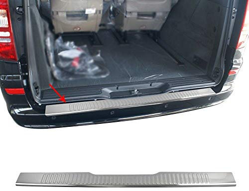 Vito & Viano W639 Protection de pare-chocs arrière en acier inoxydable chromé (2003–2014)