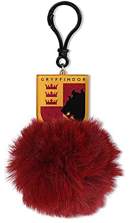Pyramid International Mixte Harry Potter (Gryffindor Shield) Porte-clés Pom Pom, Multi, Taille unique