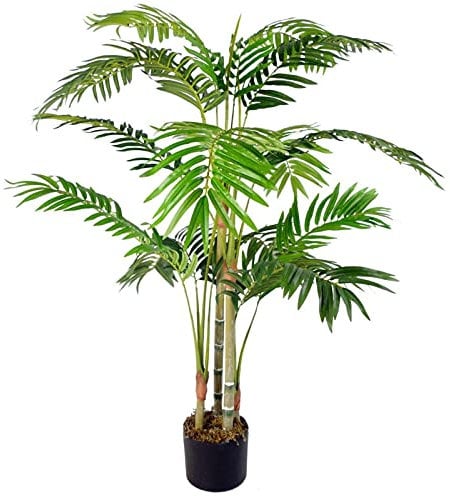 Leaf Design UK Large Realistic Artificial Palm Tree, 120cm
