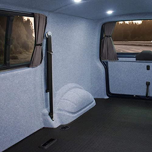KARAT Filzstoff - Bastelfilz - Bespannstoff Kfz Filz Stoff für Auto Innenraumverkleidung Bezugsstoff Meterware Nadelfilz Camper ausbau Wohnmobil Filz Auto Innenausbau Superflex Blau 200 x 250 cm
