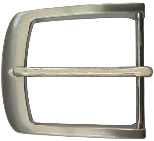 BELTINGER Gürtelschnalle 4,0 cm | Buckle Wechselschließe Gürtelschließe 40mm Massiv | Dorn-Schließe | Wechselgürtel bis 4cm | Silber