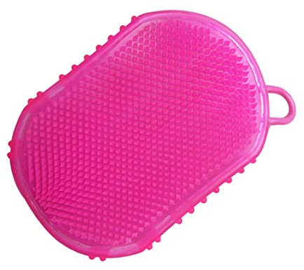 Silikon Massagehandschuh Glattes Abnehmen Anti Cellulite Massagebürste Bademassage Handschuh Massager Relaxation 1pc zufällige Farbkörperbürsten