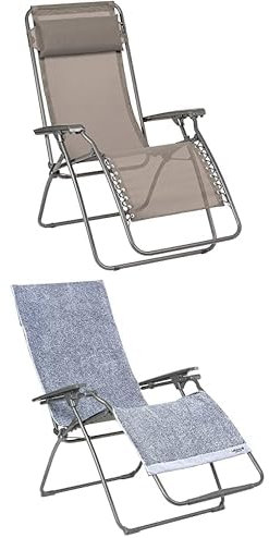 Lafuma Mobilier Relaxe + MOBILIER Badetuch für Relax Liegestühle