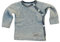 Lilano, Maglione per bambini, 100% spugna di lana (kbT), Grigio/Naturale., 62 cm