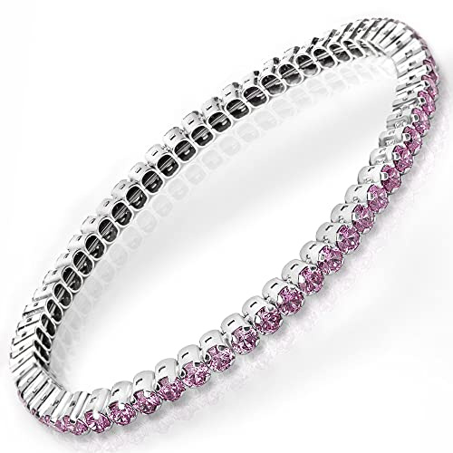 Damiano Parati Bracciale Tennis Unisex - Argento 925 per Donna e Uomo