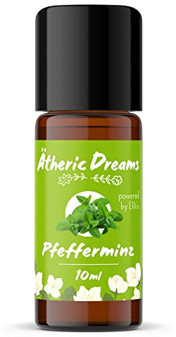 Ätheric Dreams | Pfefferminz | Reines ätherisches Öl | 100% Naturrein für Aromatherapie, Massage & mehr | Für Duft Diffusor, Badezusätze & Co | 10ml
