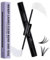 Faux Cils Individue Lash Bond and Seal Clair Colle Extensions de Cils Cluster Cils Adhésif Pour Colle Cils Mascara à Cils Individuels sans Latex à Forte Tenue pour Maquillage Personnel