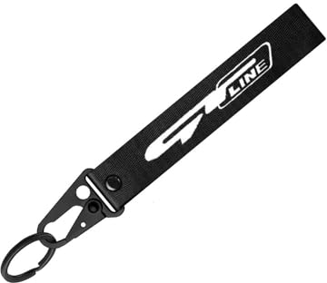 OBONG Auto Schlüsselanhänger Schlüsselring Kompatibel mit für KIA GT LINE K2 Sportage Sorento Venga KX5 K3 K4 K5 Schlüsselbund Zubehör, A-L