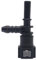 HISports Fuel Line Hose Pipe Quick Release T-Piece Female 7.89mm ID6 Nylon Straight Push-On Connector T-Piece