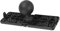 1.5 Ball Short Arm Fish Finder Mount, Universal Mounting Plate with 1.5 inches / 38mm / C Size Ball Adapters, Compatible with Garmin, Lowrance, Humminbird