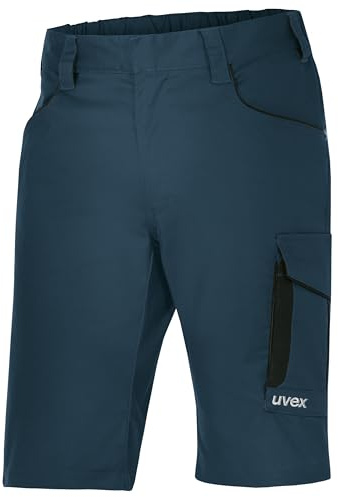 Uvex suXXeed Industry Shorts - Kurze Arbeitshose - Herren Arbeitsshorts mit Stretch & Gummizug im Bund