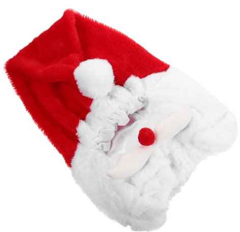Mikinona Weihnachtsmannmütze-helmbezug Für Weihnachtsmütze Einzigartiger Weihnachtsmannhut Für Den Außenbereich Atmungsaktiver Motorhelmschutz