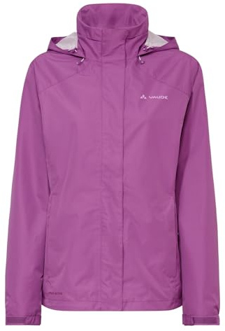 VAUDE Escape Bike Light Regenjacke Damen – Gefütterte Regenjacke mit 2-Lagen Membran, reflektierende Jacke wasserdicht 412g