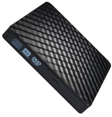 KIXZSAZ Heim VCD Player mit USB Schnittstelle, unterstützt das Brennen von CDs und VCDs, einfache Installation, Dcd Reiniger Disc für Vcd Player, Vcd Player, Schwarz