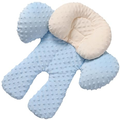 Baby Einsatz für den Autokindersitz | Zubehör zum Schutz beim Schlafen | Weiche Kopfstütze Für Baby Autositz | Für Kinderwagen, Schaukel, Hüpfer, Outdoor-Aktivitäten, Einkaufen, Camping, Garten, Park