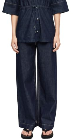 Comma Damen Jeans-Hose Wide Leg 2180614