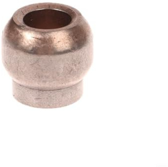 Lagerbuchse aus Eisen-Kupfer-Legierung mit 10 mm Bohrung, Kugelpfanne für Ventilator- und Motorwellen, präzise Passform für Waschmaschinen und Rotoren, einfache Montage, kupferfarben, 1 Stück