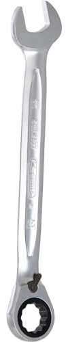 KS TOOLS 503.4627-E Ratschen-Ringgabelschlüssel mit Halter