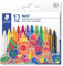 STAEDTLER 220 NC12 Wachsmalkreide Noris Club, 12 Stück im Etui