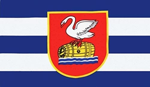 Buddel-Bini Flagge Fahne ca. 90x150 cm : Tönning/Nordsee