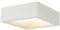 SLV Ceiling Lights - PLASTRA 104 Surface Mounted Downlight with E27 Socket - Paintable, Energy-Efficient Ceiling Lighting for Living Room, Kitchen & Bedroom - 25W, 220-240V, 25 x 9.5 x 25cm - SLV, White
