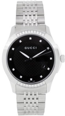 GUCCI G TIMELESS YA126408 UNISEX STAINLESS STEEL CASE DATE WATCH