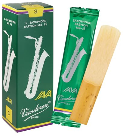 Vandoren SR343 Bari Sax JAVA Reeds Strength 3; Box of 5