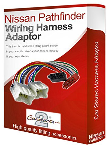 Nissan Pathfinder CD radio stereo wiring harness adapter lead loom ISO converter