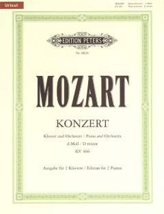 Musikverlag C.F. Peters Ltd. & Co. KG Konzert 20 D-MOLL KV 466 - KLAV ORCH - arrangiert für Zwei Klaviere - Klavier 4händig [Noten/Sheetmusic] Komponist: Mozart Wolfgang Amadeus