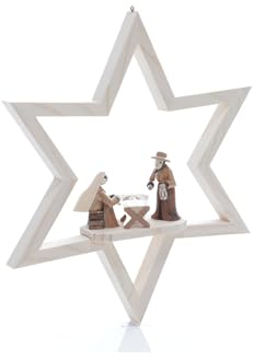 Rudolphs Schatzkiste Fensterdekoration Fensterbild Krippe HxB 23x23cm NEU Dekoration Fenster Weihnachten Weihnacht Winter Holz Deko Seiffen Erzgebirge
