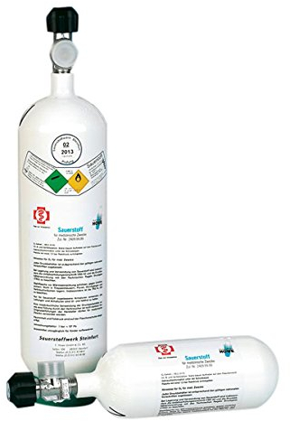 Servoprax E5 1000 bouteille d'oxygène, 0,8 L