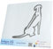 INDIGOS UG Auto Aufkleber Rhodesian Ridgeback - Silber - 88x99 - Selbstklebender Sticker für Auto, Fenster, Bus oder LKW - UV-beständig & wetterfest