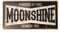 MG039 XXL grau/Aufkleber Moonshine 20 x 10 cm Schwarzbrenner Old School Oldtimer Vintage Retro Sticker Auto Motorrad