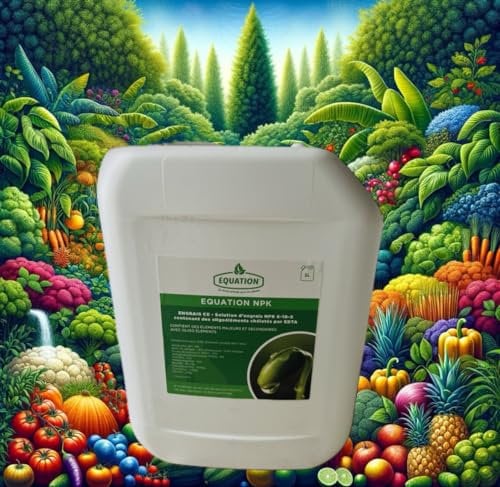 EQUATION NPK - Engrais foliaire universel N6-P8-K10 et oligo-éléments (5L)