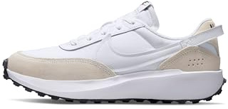 Nike Damen Waffle Debut Leichtathletik-Schuh, White/White-Black-Orange, 40 EU