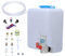 Pompe de Lave-glace Universelle 12 V avec Interrupteur à Bouton Jet 160186 Kit de Bouteille de Réservoir de Réservoir de Lave-glace Universel par Poweka