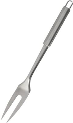 SEJONG COOK Stainless Steel BBQ Fork, 11.6 Inch Long, Extra Long for Meat, Outdoor and Indoor Korean Style Grill Food
