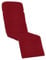 KETTtex EXKLUSIV Auflage Relaxliege Bordeaux I Gartenliege Polster 175x50x9cm I KTH3 Liegenauflage weich & robust I Liegestuhl-Auflage UV-beständig I wasserabweisendes Liegekissen I Dessin 2313